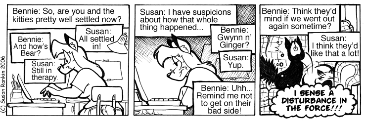 Strip for 2006-03-21 - ** Could this be trouble? **