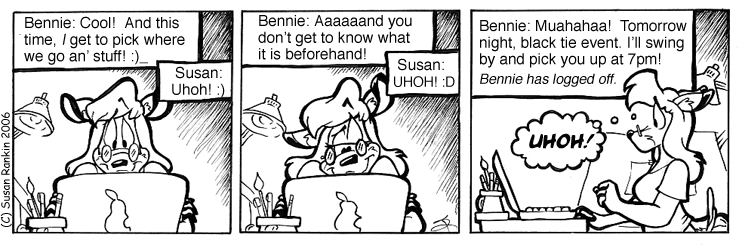 Strip for 2006-03-22 - ** Uhoh...! **