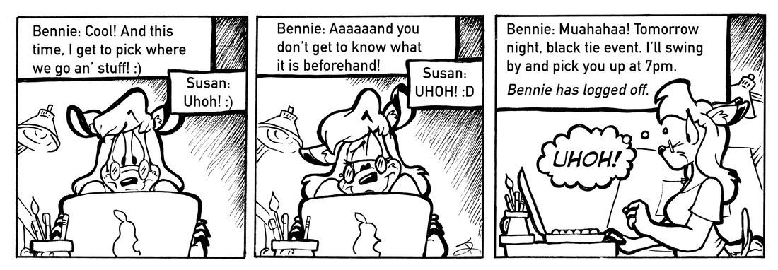 Strip for 2006-03-22 - ** Uhoh...! **
