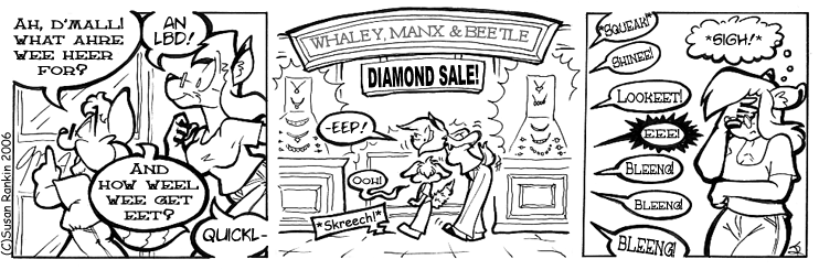 Strip for 2006-04-11 - ** Always wit dee shinees! **