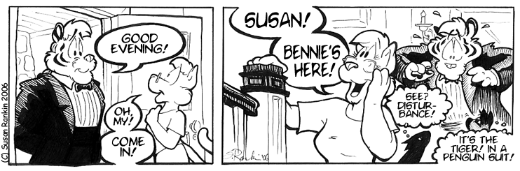 Strip for 2006-05-11 - ** And he's all dressed up! **