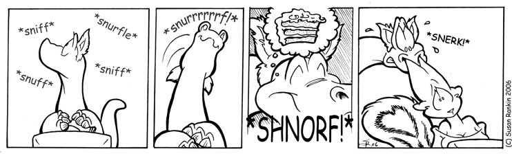 Strip for 2006-10-05 - ** Nosey, isn't he? **