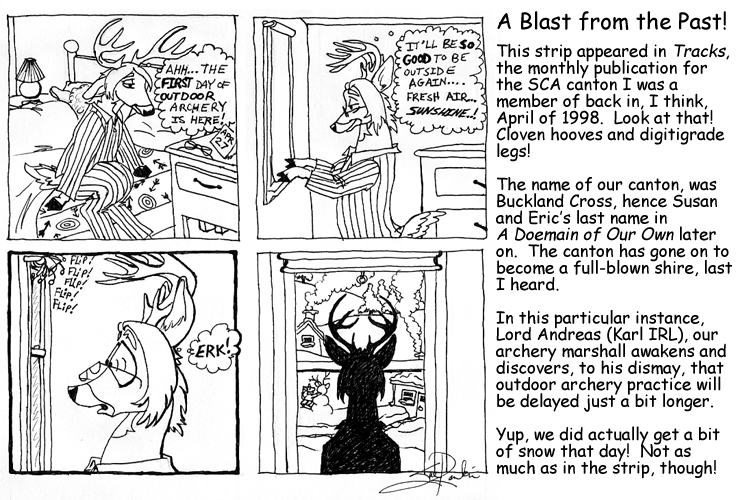 Strip for 2006-10-26 - ** April SHOWERS!  Sheesh! **