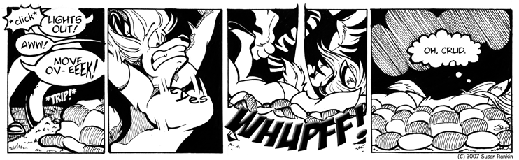 Strip for 2007-04-05 - ** Purely accidental, I assure you! **