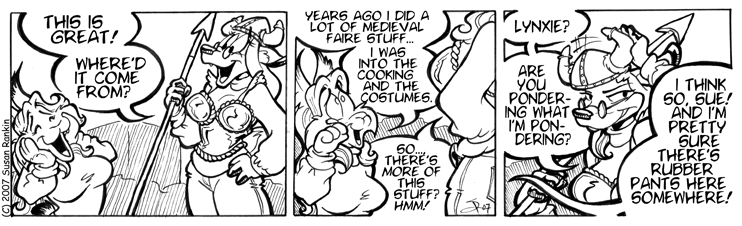 Strip for 2007-08-16 - ** Narf! **