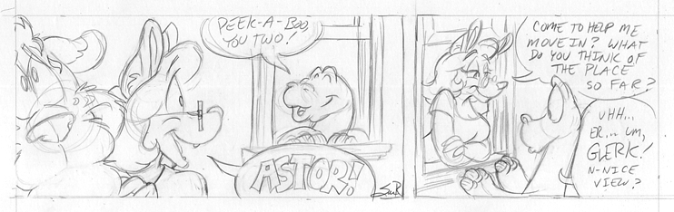 Strip for 2008-01-08 - ** Huge tracts of land. **
