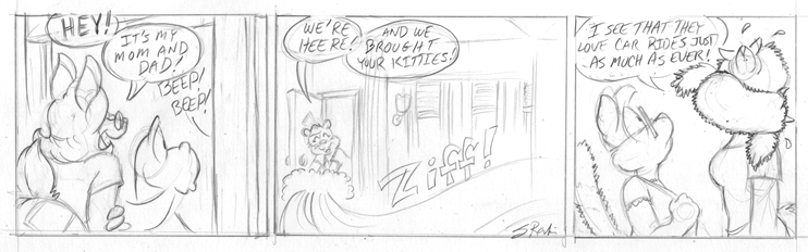 Strip for 2008-01-17 - ** Beep! Beep! **