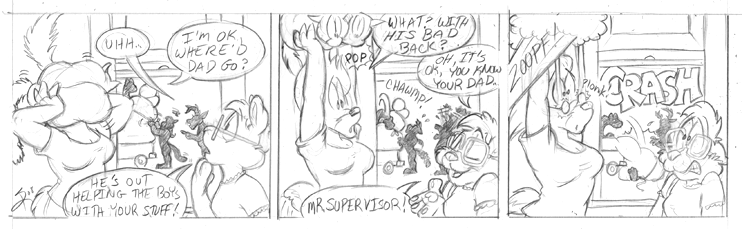 Strip for 2008-01-22 - ** Famous last words! **