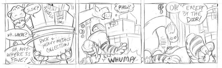 Strip for 2008-02-12 - ** Lookit those legs!  Whoo-hoo! **