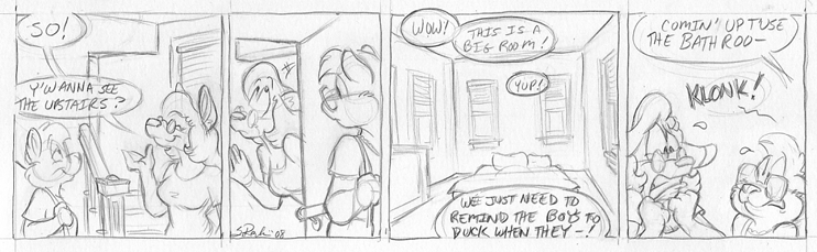 Strip for 2008-02-26 - ** Quack! **