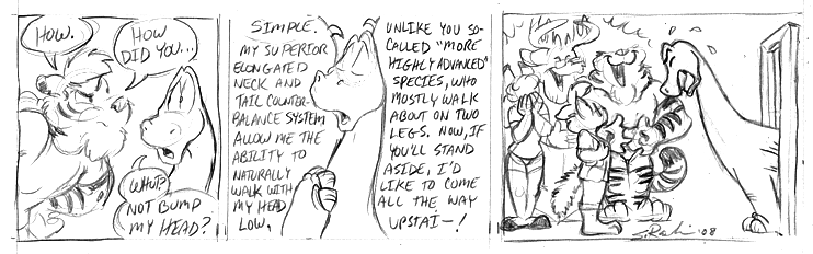 Strip for 2008-03-06 - ** Well, that explains it! **