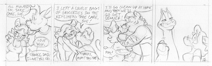 Strip for 2008-04-10 - ** Smoochies! **