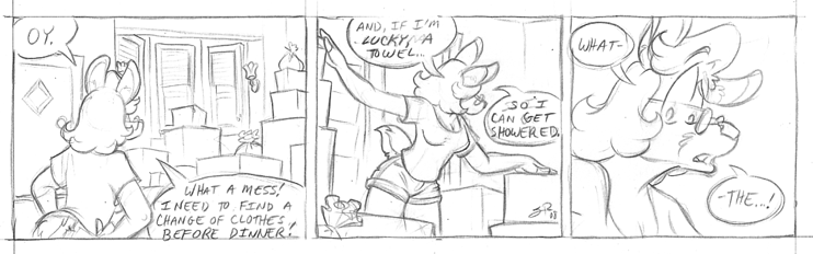 Strip for 2008-06-05 - ** What the-? **