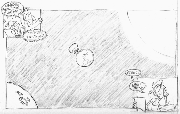 Strip for 2008-06-24 - ** Aieee! **