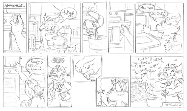 Strip for 2008-08-20 - ** ...and again...! **