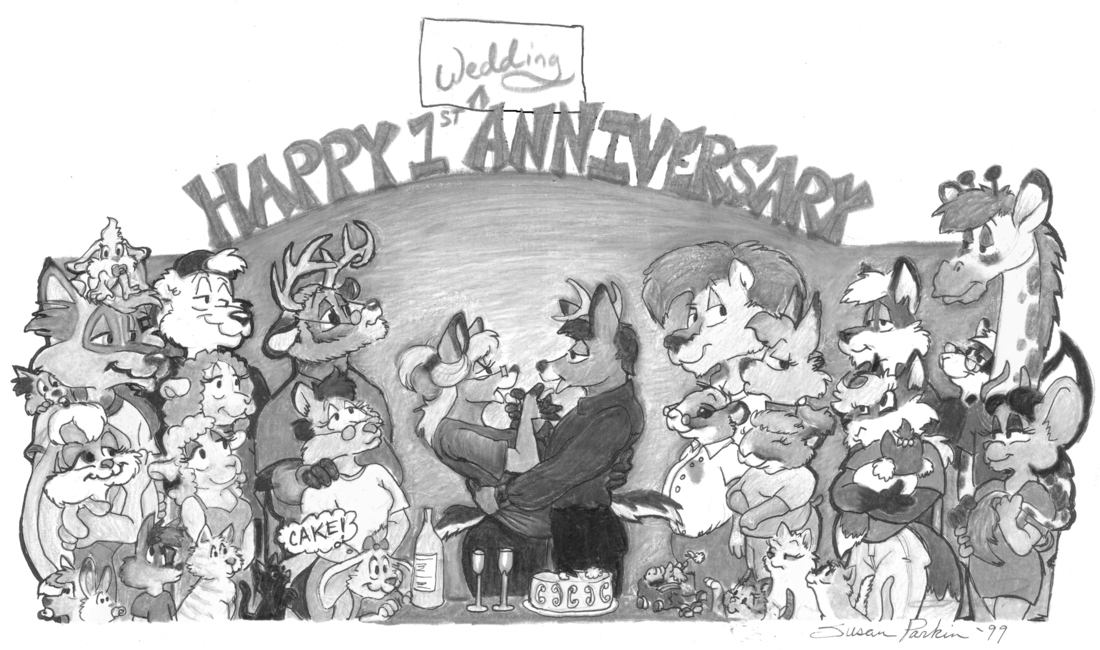 Strip for 1999-10-03 - ** 1st Anniversary **