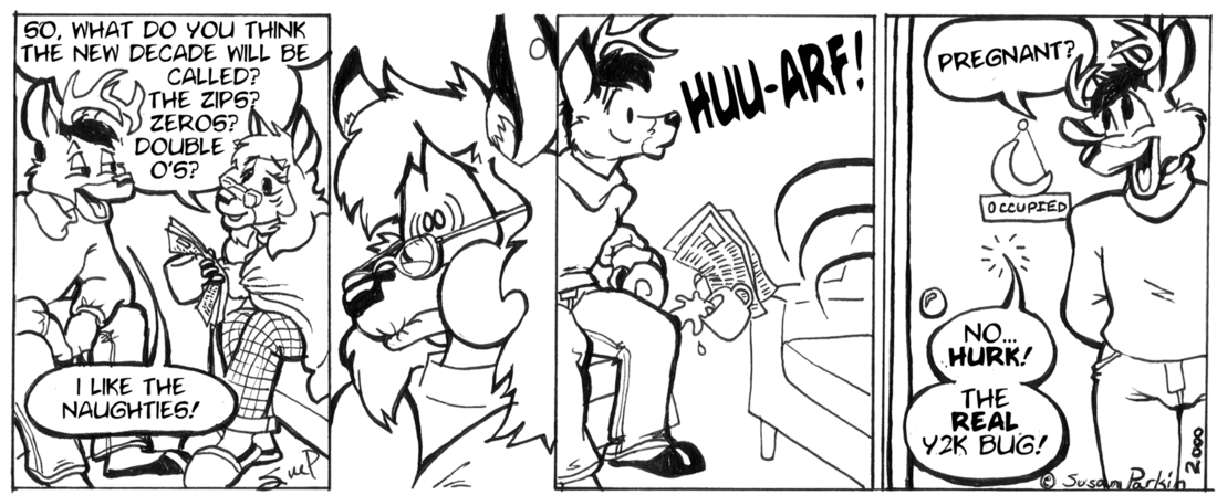 Strip for 2000-01-05 - ** The REAL y2k bug **