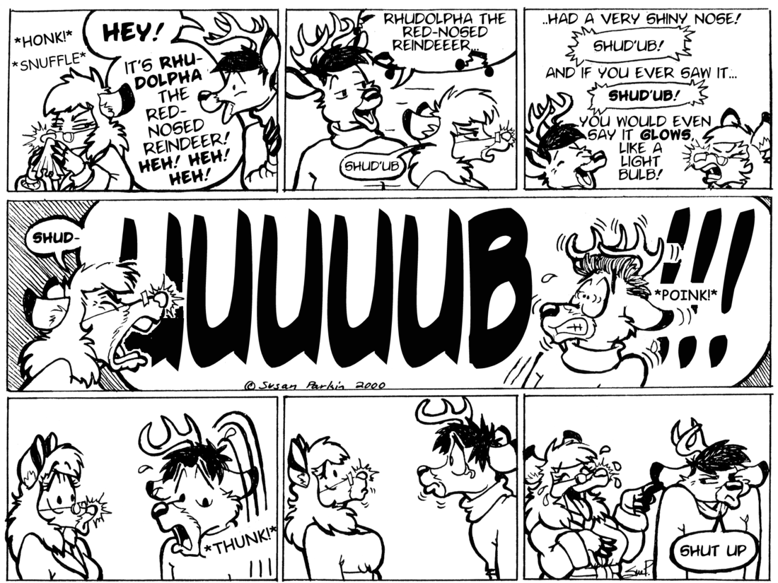 Strip for 2000-01-19 - ** Still Sick? - Laughter is the Best Medicine **