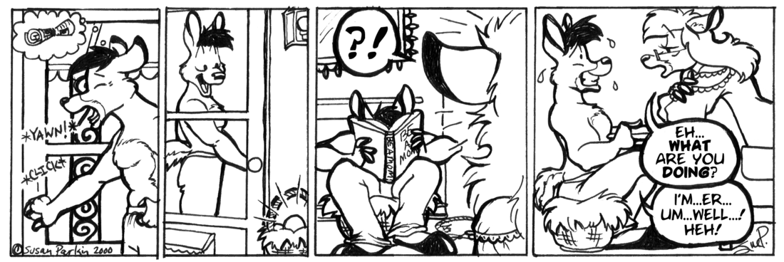 Strip for 2000-04-23 - ** Eggspecting for Easter?? **