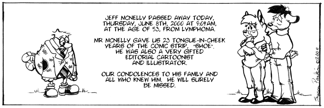 Strip for 2000-06-08 - ** A Big Shoe to Fill **