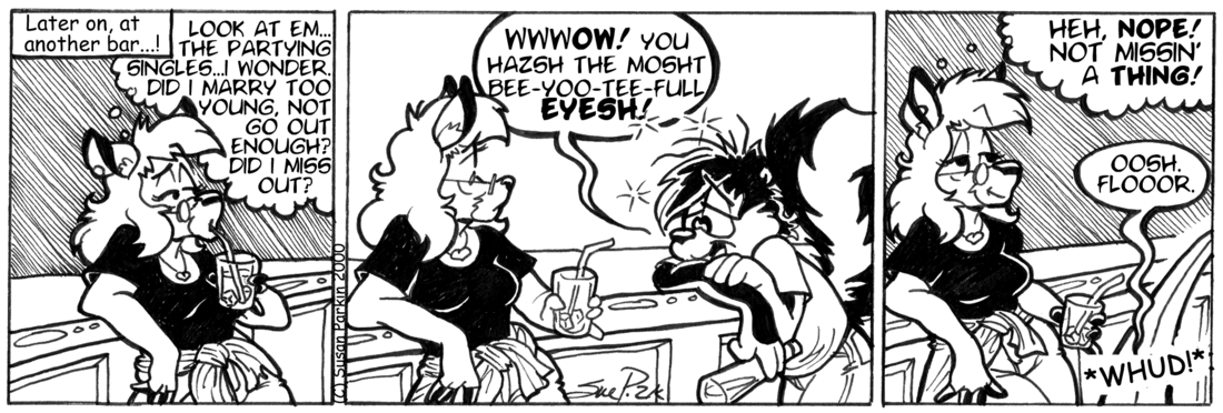 Strip for 2000-10-09 - ** Ain't Missin' a Thing... **