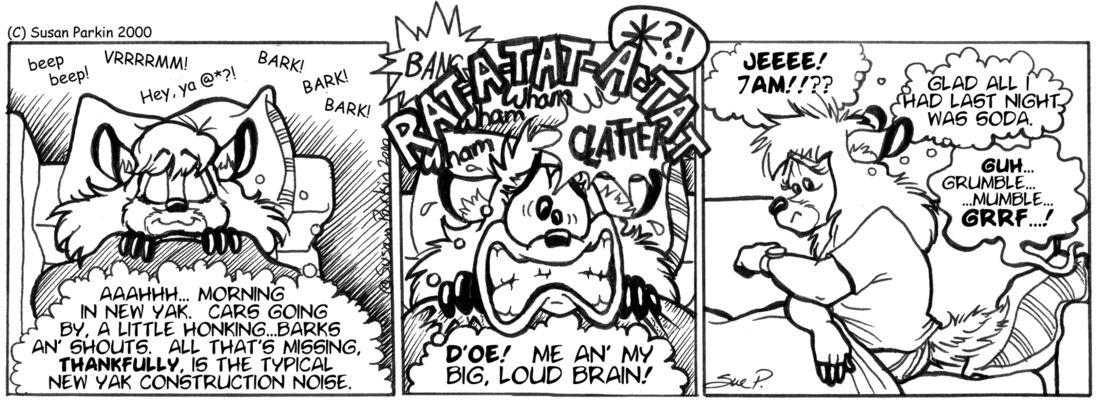Strip for 2000-10-11 - ** Morning in New Yak **