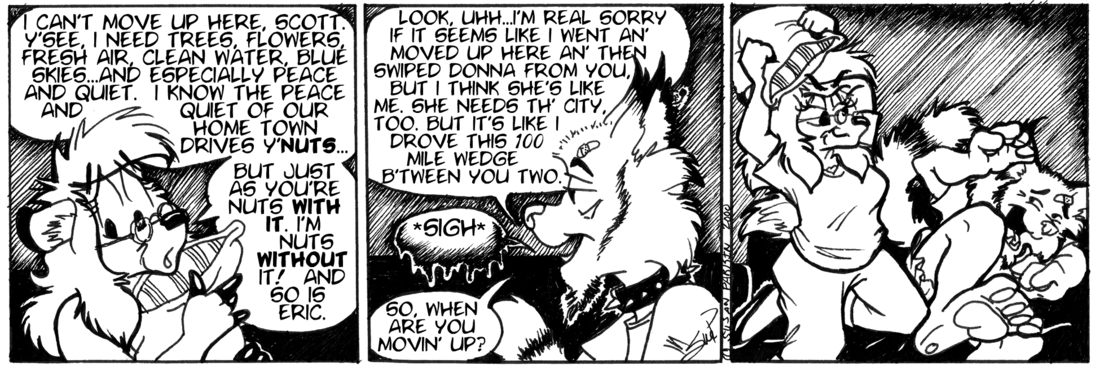 Strip for 2000-10-23 - ** Now he's gonna get it! **