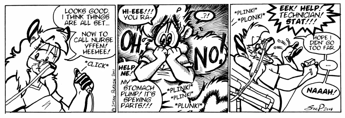 Strip for 2001-02-05 - ** What a Cheap Shot... **