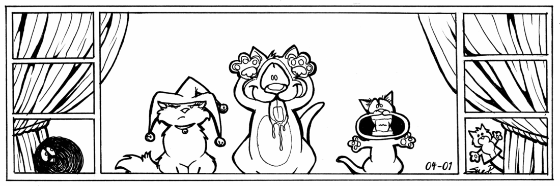 Strip for 2001-04-02 - ** April Fools **