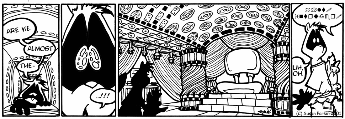 Strip for 2001-06-30 - ** Their drive to recycle is in their hardwiring... **