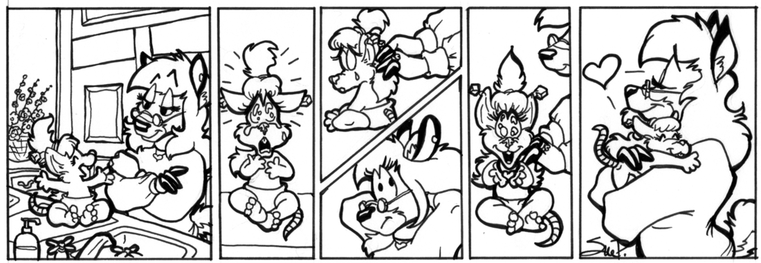Strip for 2001-10-05 - ** The ties that bind. **