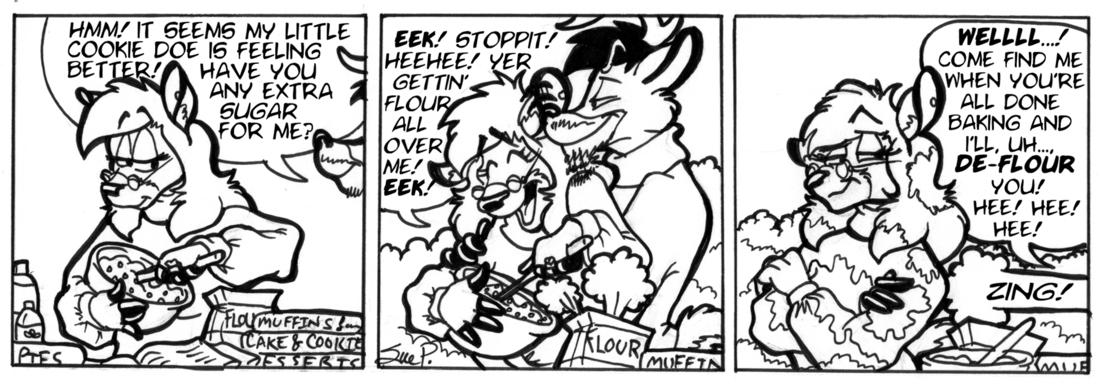 Strip for 2001-11-30 - ** Yup. Definitely something about an Aqua-Velvaway Buck... **