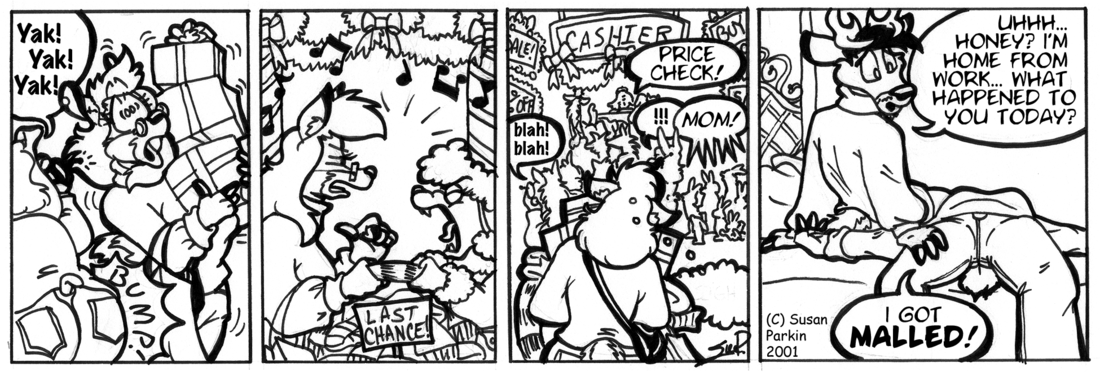 Strip for 2001-12-03 - ** The Annual Holiday Hunt is on! **