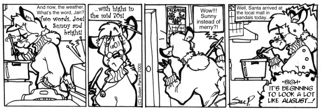 Strip for 2001-12-11 - ** Let it snow, let it snow, LET IT SNOW! **