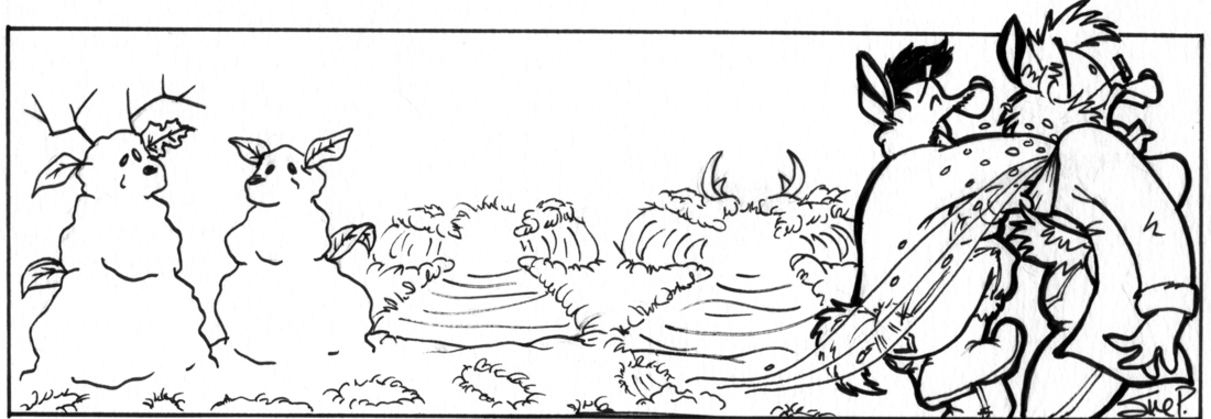 Strip for 2002-01-14 - ** SQUAWKin' in a Winter Wonderland! **