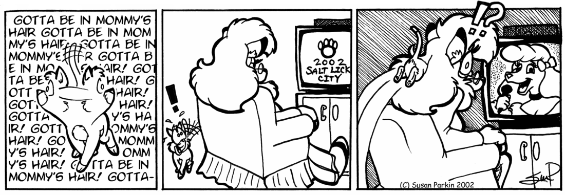 Strip for 2002-02-20 - ** Next up for the high jump... MiniMew! (Summer Games Preview!) **