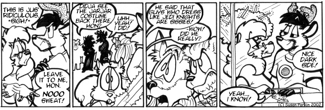 Strip for 2002-05-24 - ** Ok, so...I'm Evil. Just call me Darth Vadeer then. **