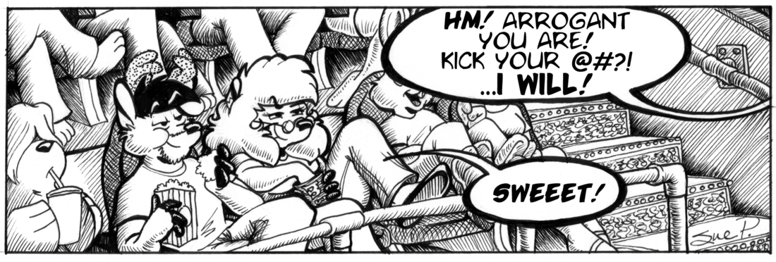 Strip for 2002-05-29 - ** Ok, he didn't say it, but we ALL thought it! Happy Birthday, Mom! **