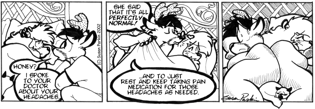 Strip for 2002-07-31 - ** Everything's fine! Really! *ehem **