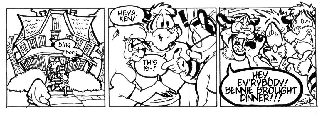 Strip for 2002-08-23 - ** It's not delivery, it's DiGorno! **