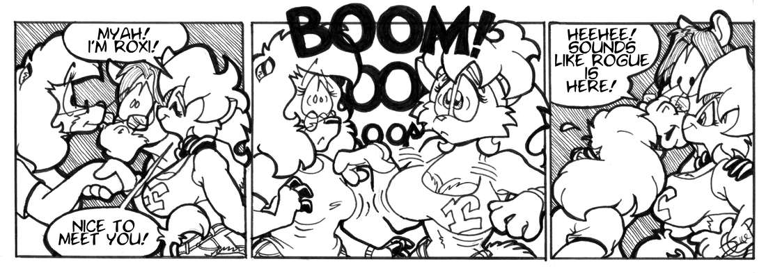 Strip for 2002-09-16 - ** Sounds like someone's about to make a big impression! **