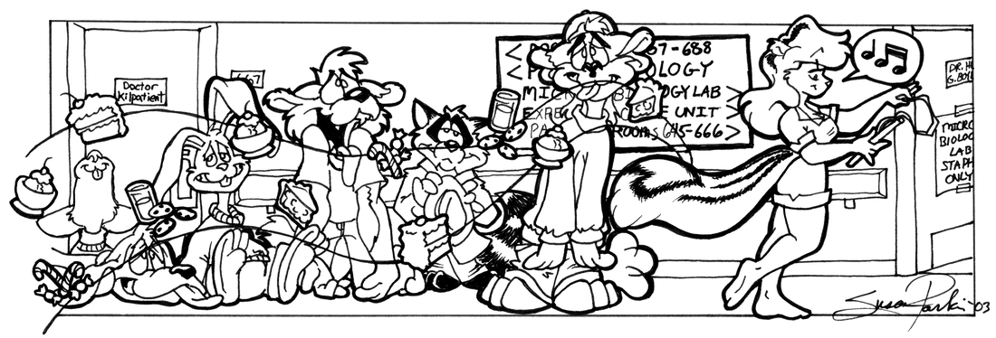 Strip for 2003-02-14 - ** How sweet it is to be loved by you! **
