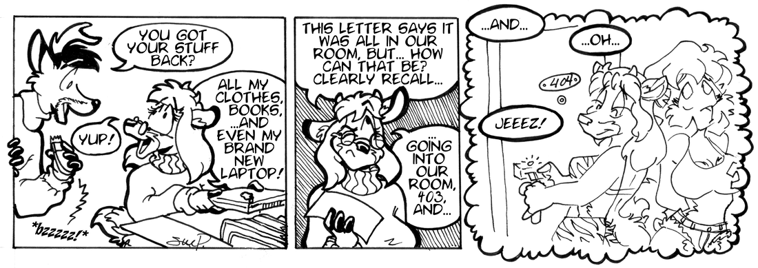 Strip for 2003-02-19 - ** 404 Error - Luggage not Found! **