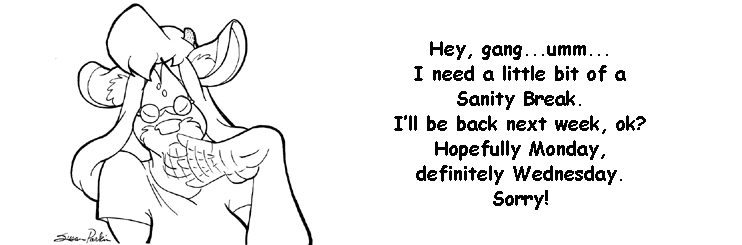 Strip for 2003-05-07 - ** I'm not looney, I'm just drawn that way! No, really! **