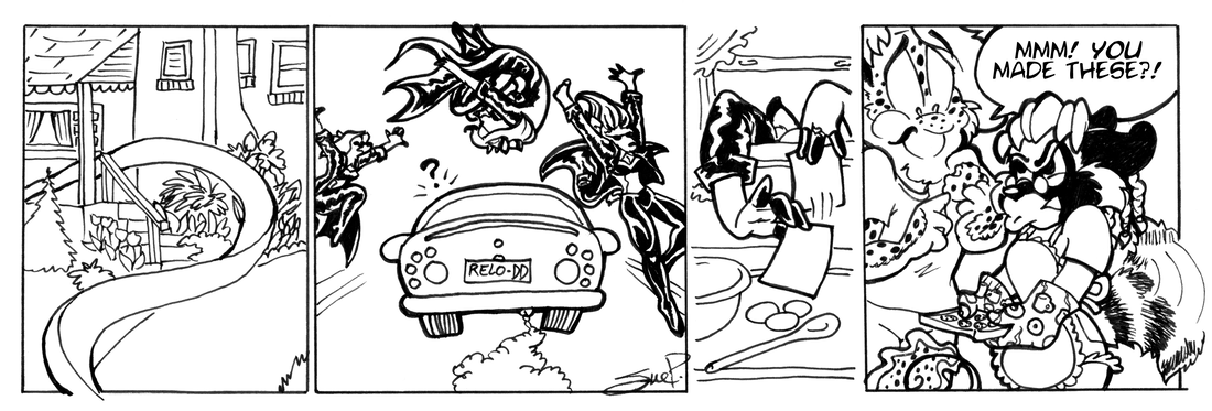 Strip for 2003-05-19 - ** Only try to remember...there IS no crabcake...! **