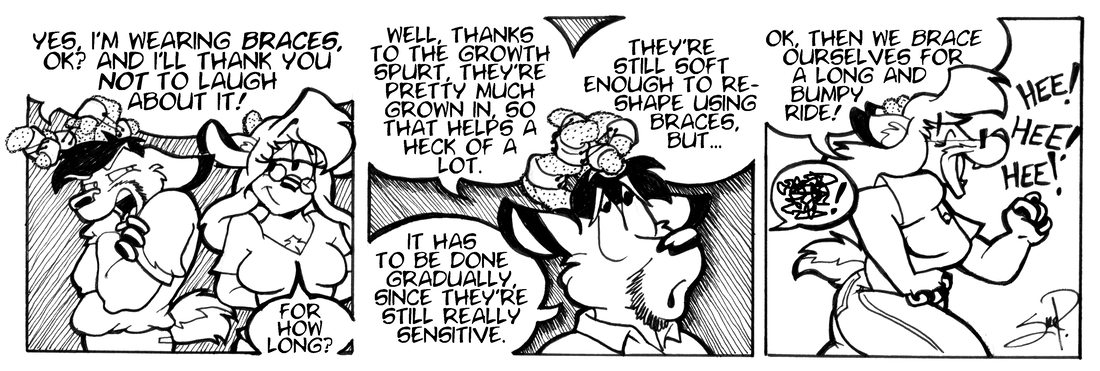 Strip for 2003-06-11 - ** Couldn't resist for long! **
