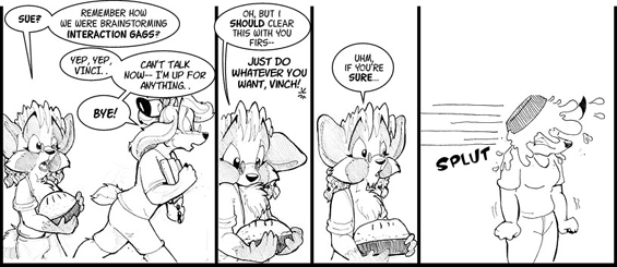 Strip for 2003-06-19 - ** Just desserts! **