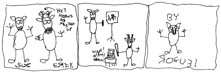 Strip for 2003-07-15 - ** Rogue's amazing guest strip! **