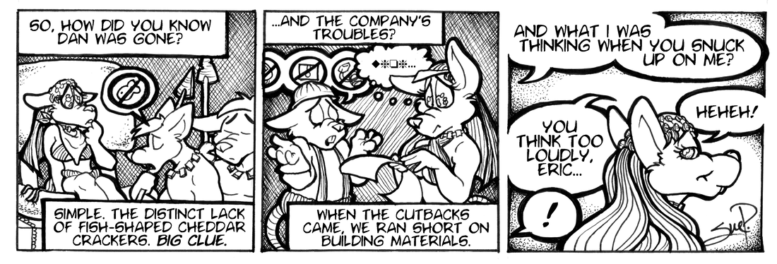 Strip for 2003-08-27 - ** Well, duh! Heheheh! **