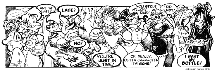 Strip for 2003-10-31 - ** Happy Halloween! **